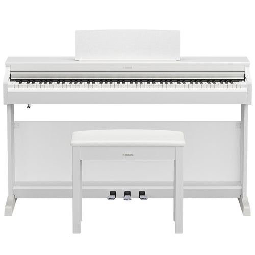 Yamaha Arius YDP-166 Digital Piano - White, View 2