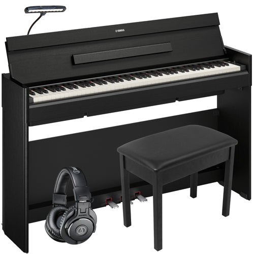 Yamaha Arius YDP-S56 Digital Piano - Black COMPLETE HOME BUNDLE