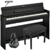 Yamaha Arius YDP-S56 Digital Piano - Black COMPLETE HOME BUNDLE