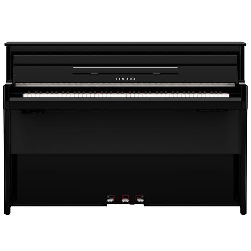 Yamaha AvantGrand NU1XA Hybrid Piano - Polished Ebony - Front View