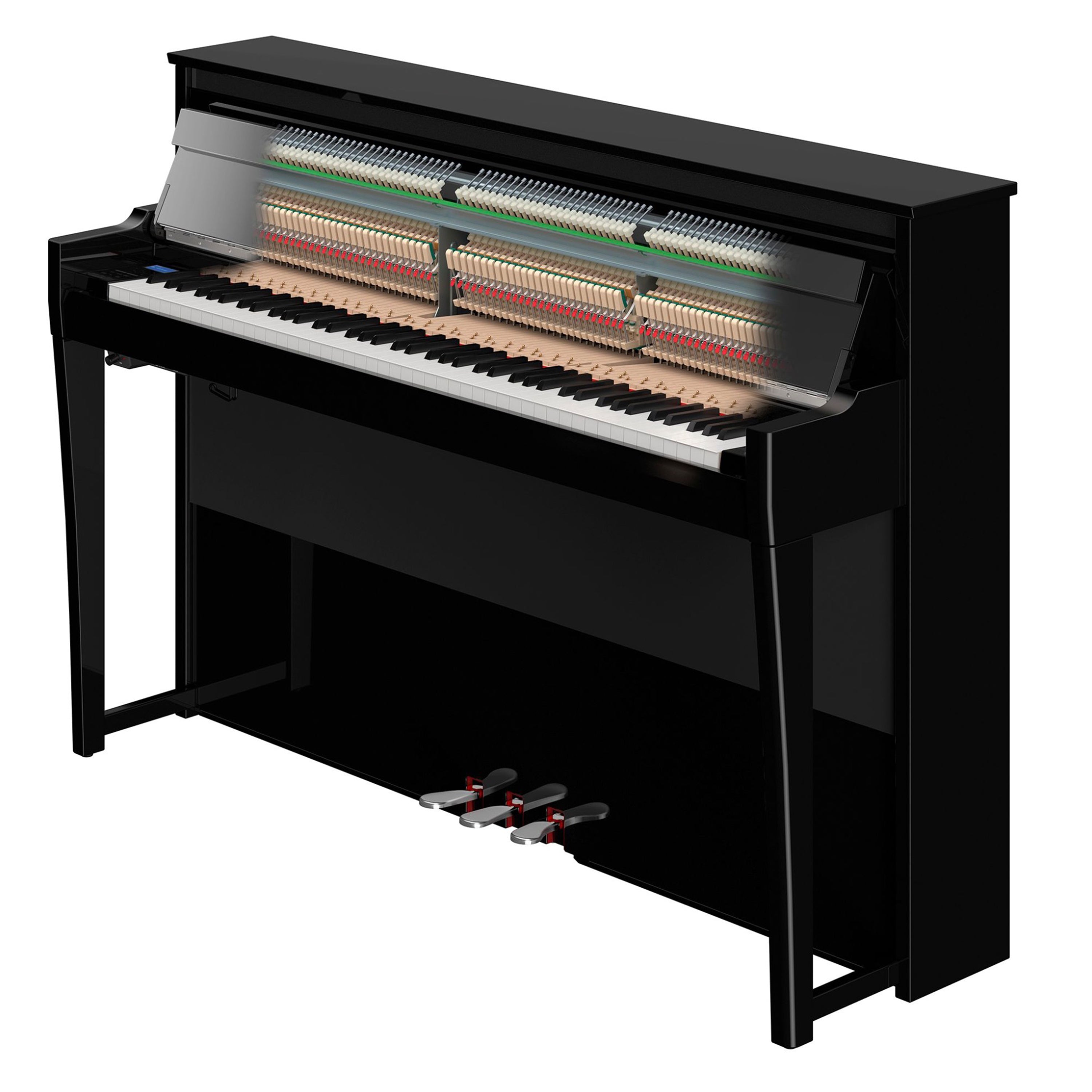 Yamaha AvantGrand NU1XA Hybrid Piano - Inside View