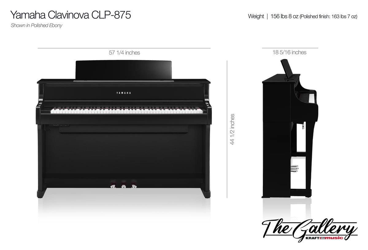 CLP-875 dimensions and weight