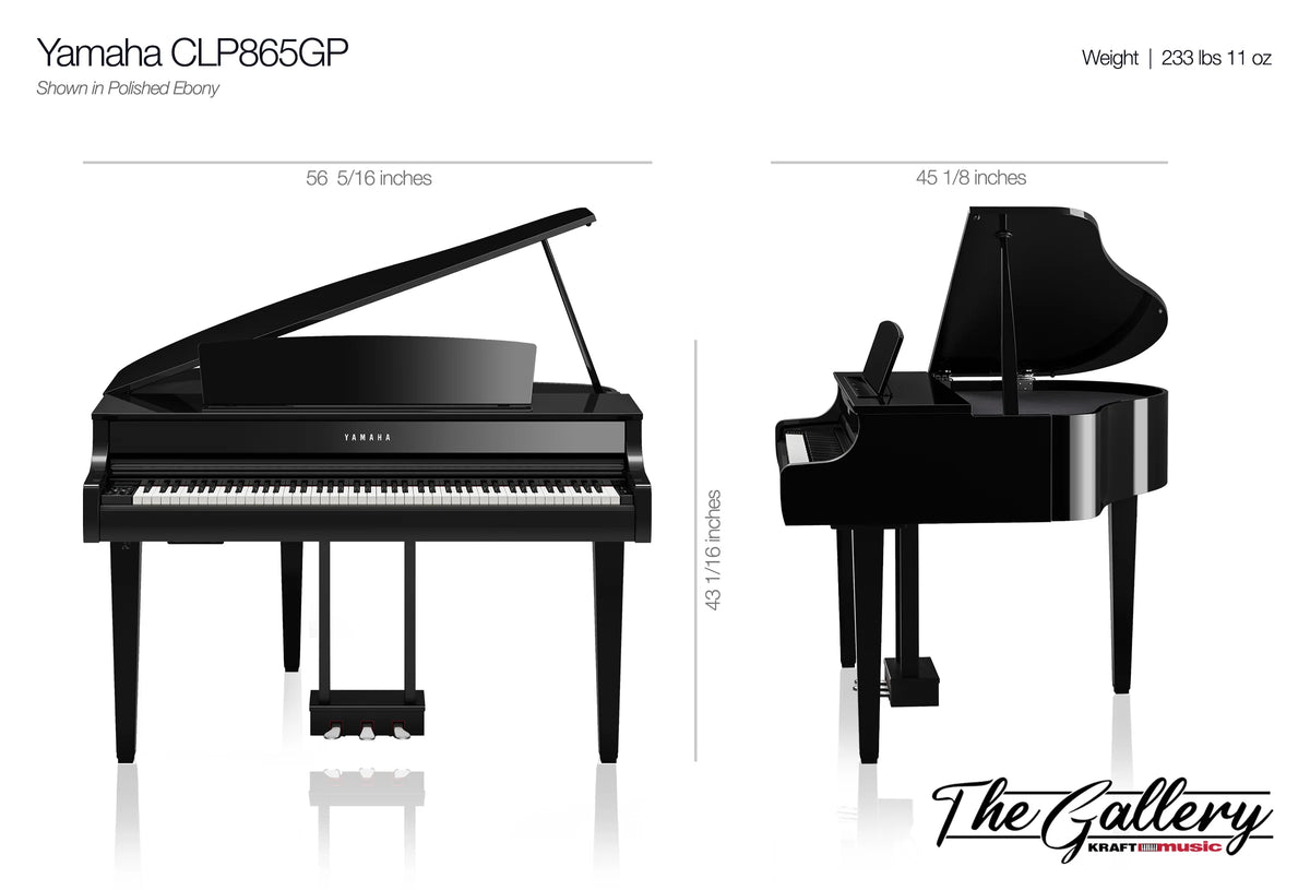 CLP-865GP dimensions and weight