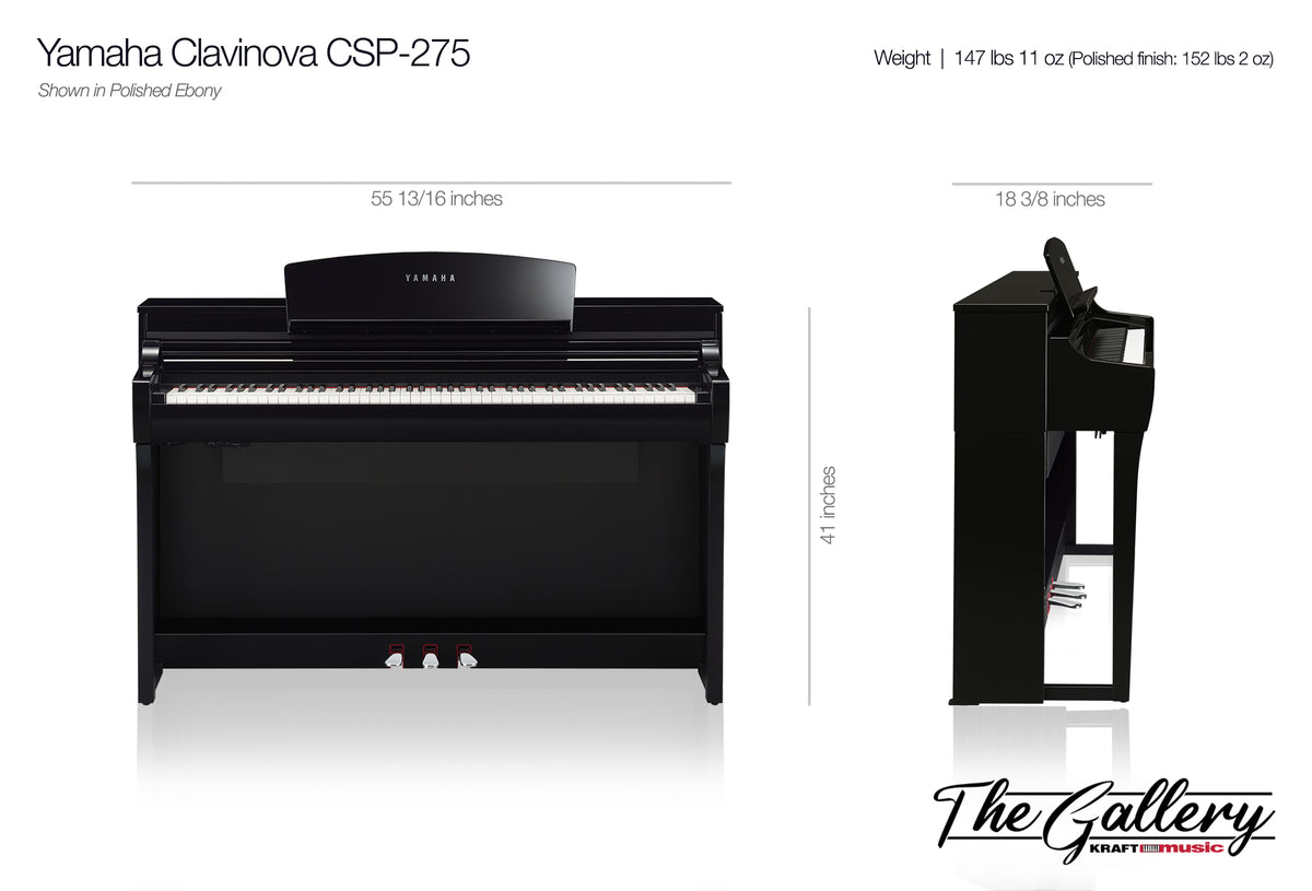 CSP-275 dimensions and weight