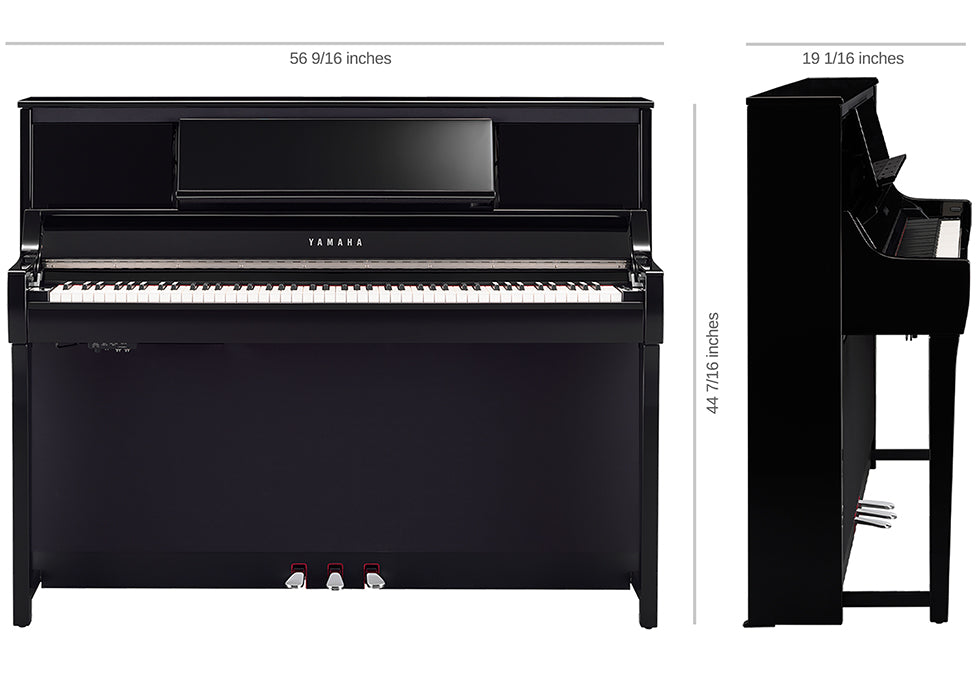 Yamaha Clavinova CSP-295 Digital Piano - Polished White – Kraft Music