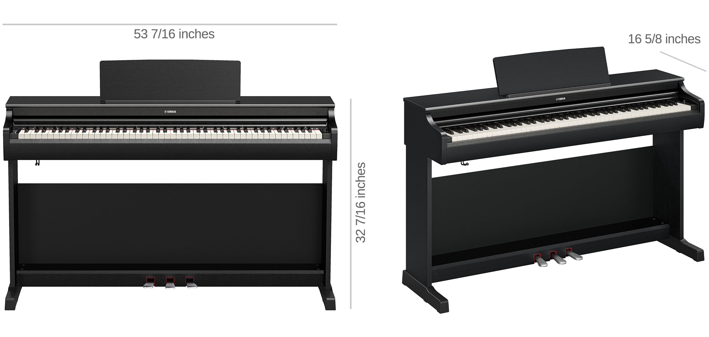 Yamaha Arius YDP-166 Digital Piano - Black – Kraft Music
