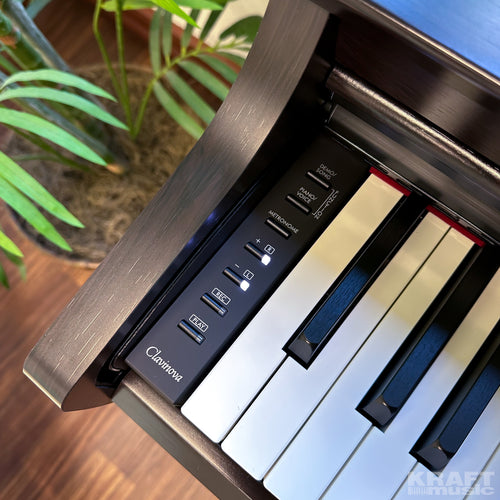 Yamaha Clavinova CLP-725 Digital Piano - Rosewood - controls