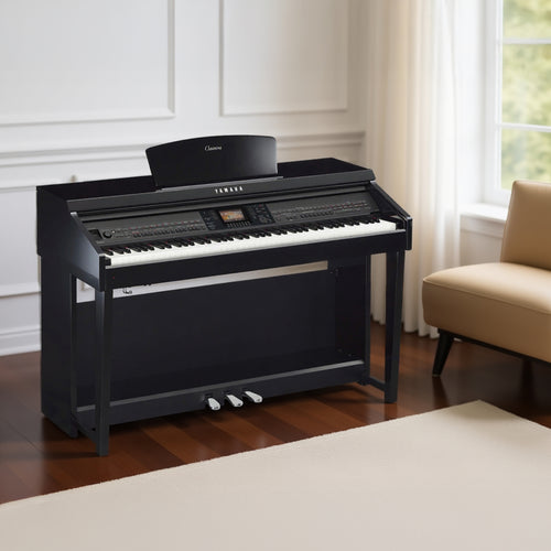 Yamaha Clavinova CVP-701 Digital Piano - Polished Ebony
