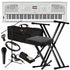 Yamaha DGX-670 Portable Grand Digital Piano - White STAGE ESSENTIALS BUNDLE