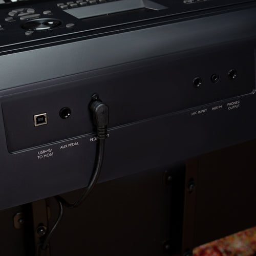 Top view of Yamaha DGX-670 Portable Grand Digital Piano - Black - View 15