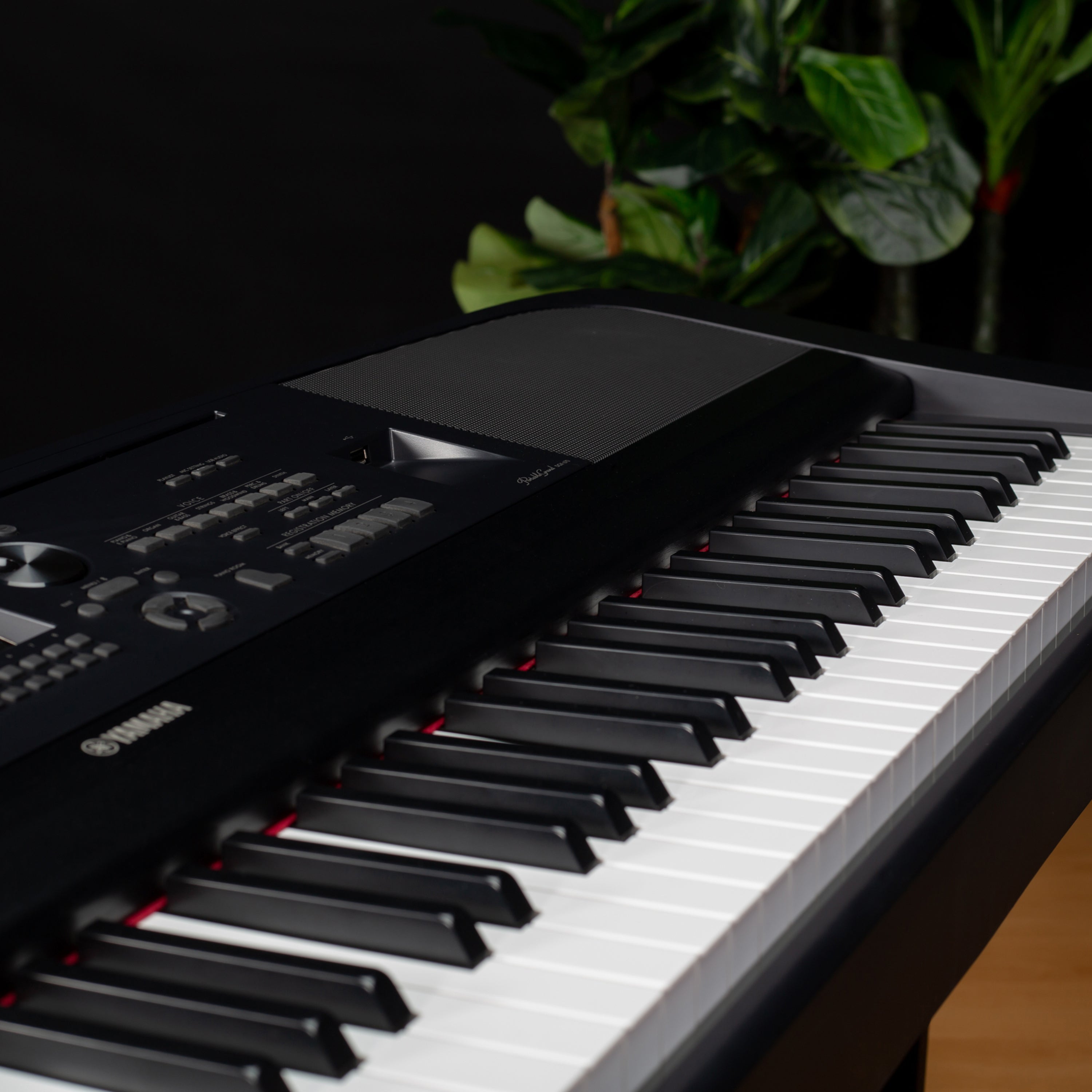 Top view of Yamaha DGX-670 Portable Grand Digital Piano - Black - View 7