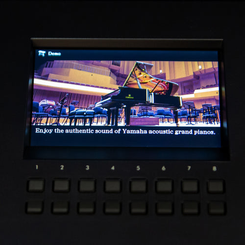 Top view of Yamaha DGX-670 Portable Grand Digital Piano - Black - View 5