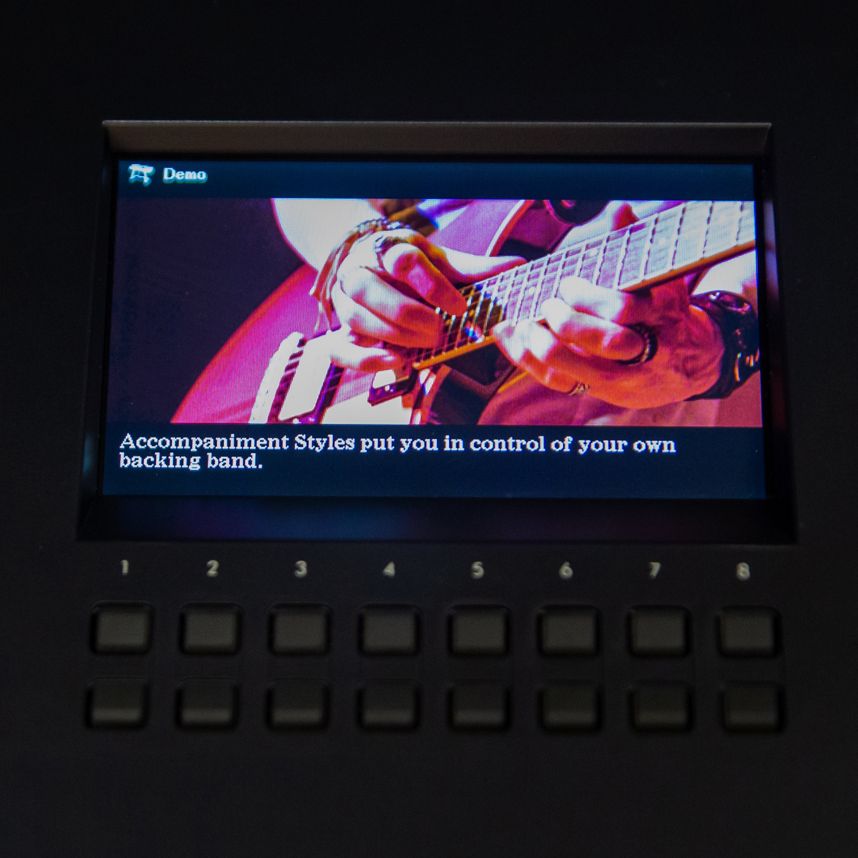 Top view of Yamaha DGX-670 Portable Grand Digital Piano - Black - View 6