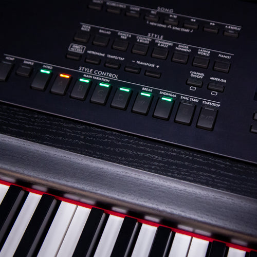 Yamaha DGX-670 Portable Grand Digital Piano - Black - View 3