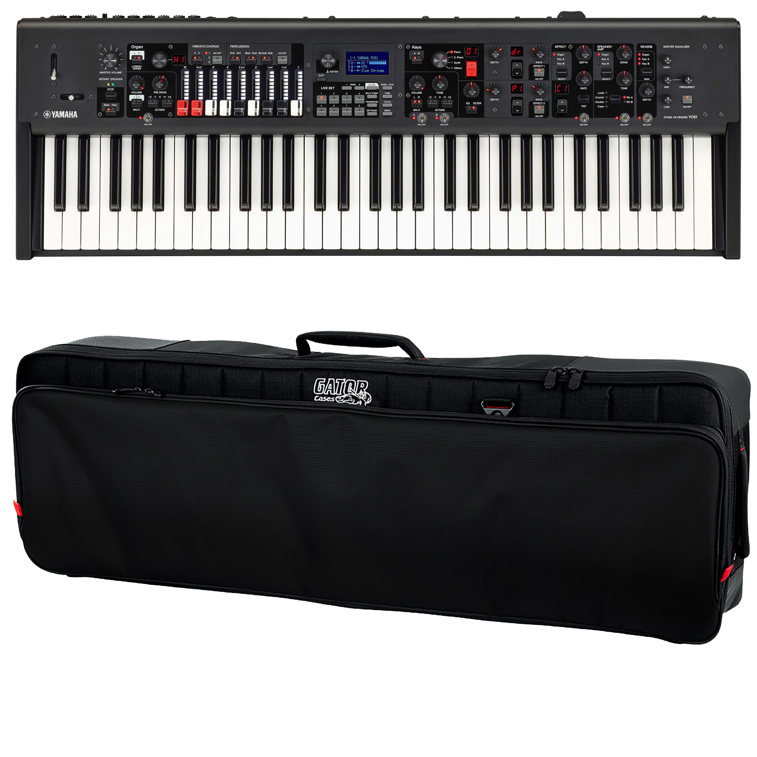 Yamaha YC61 61-Key Stage Keyboard and Organ CARRY BAG KIT