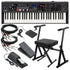 Yamaha YC61 61-Key Stage Keyboard and Organ KEY ESSENTIALS BUNDLE
