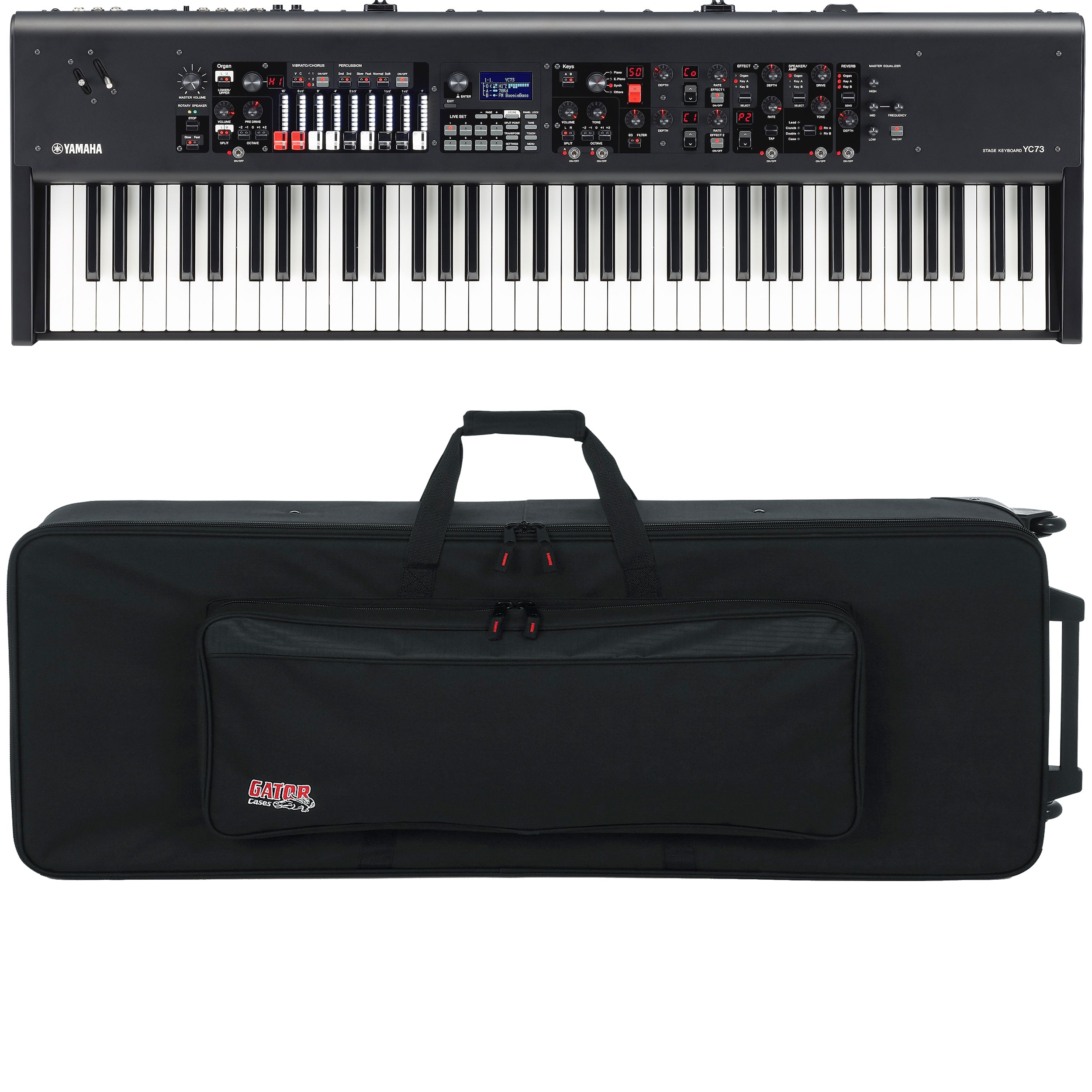 Yamaha YC73 73-Key Stage Keyboard and Organ CARRY BAG KIT – Kraft