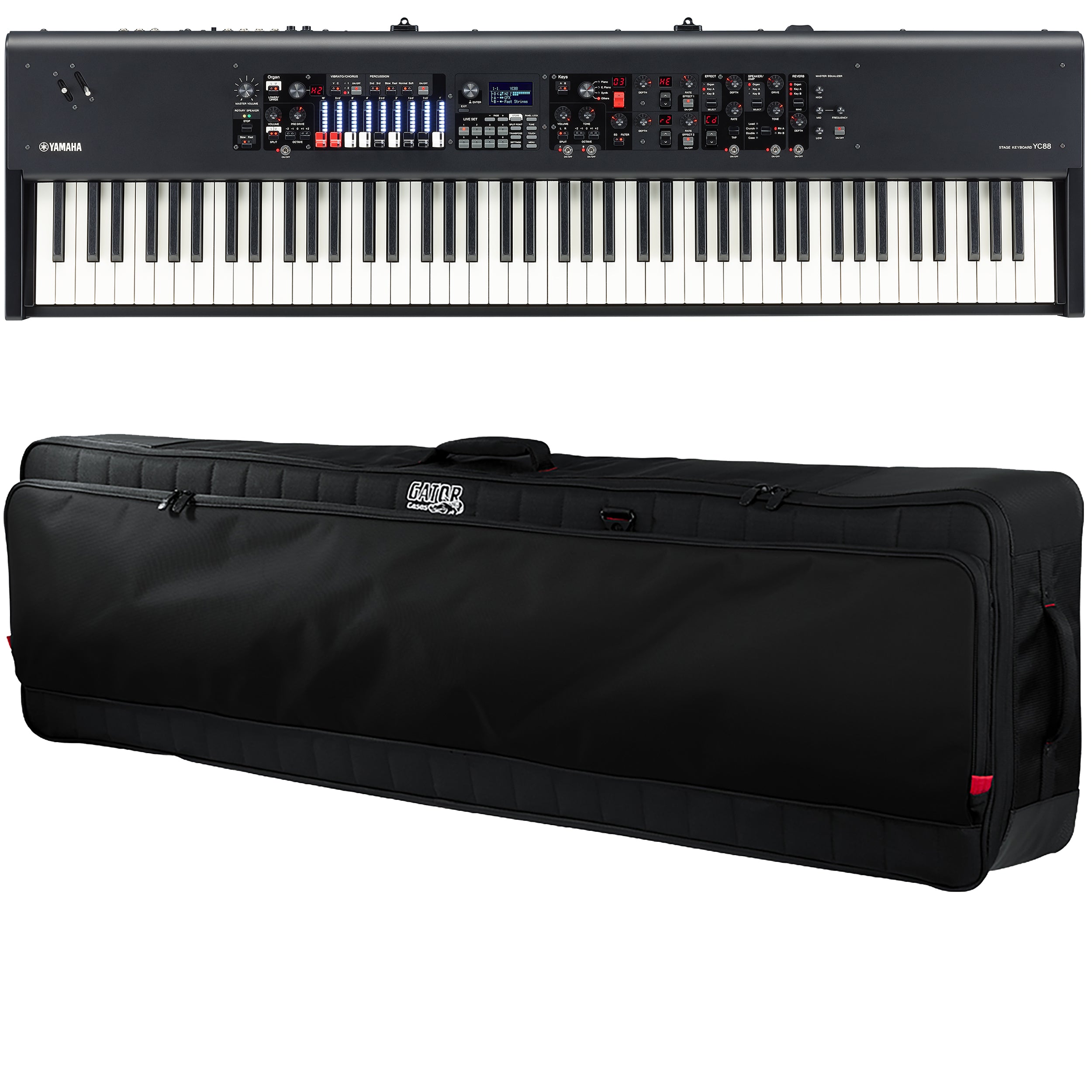 Yamaha YC88 88-Key Stage Keyboard and Organ CARRY BAG KIT
