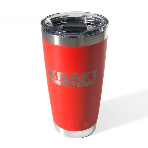 YETI Tumbler with Kraft Music Logo