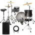 Collage of the Zildjian ALCHEM-E Gold Electronic Drum Kit COMPLETE DRUM BUNDLE