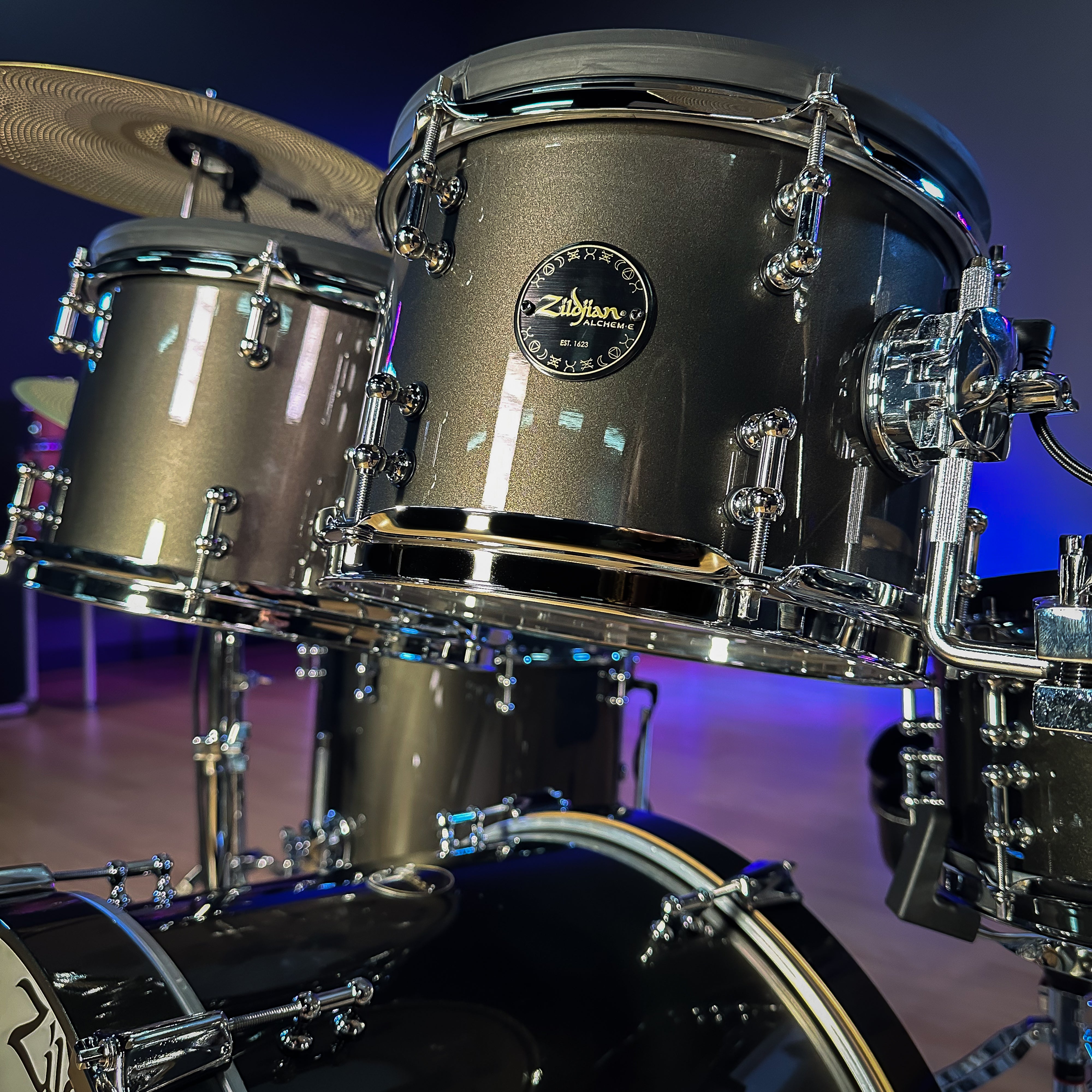 Zildjian ALCHEM-E Gold EX Electronic Drum Kit, View 2