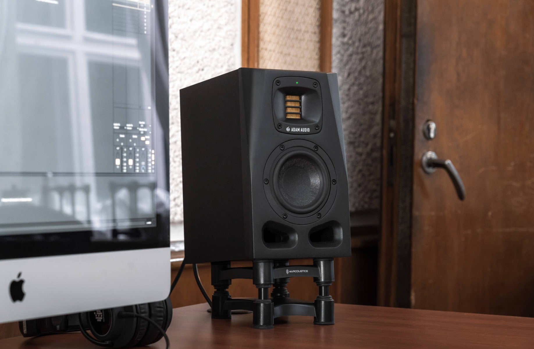 ADAM Audio A4V 4" Active Studio Monitor Speaker STUDIO ESSENTIALS BUNDLE