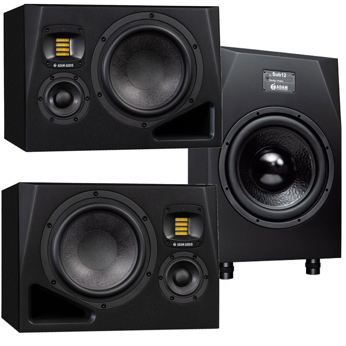 ADAM Audio A8HL 8" Horizontal 3-way Studio Monitor Speaker SUB BUNDLE –  Kraft Music