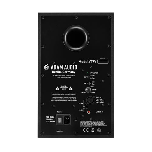 ADAM Audio T7V 7" Active Studio Monitor Speaker , view 3