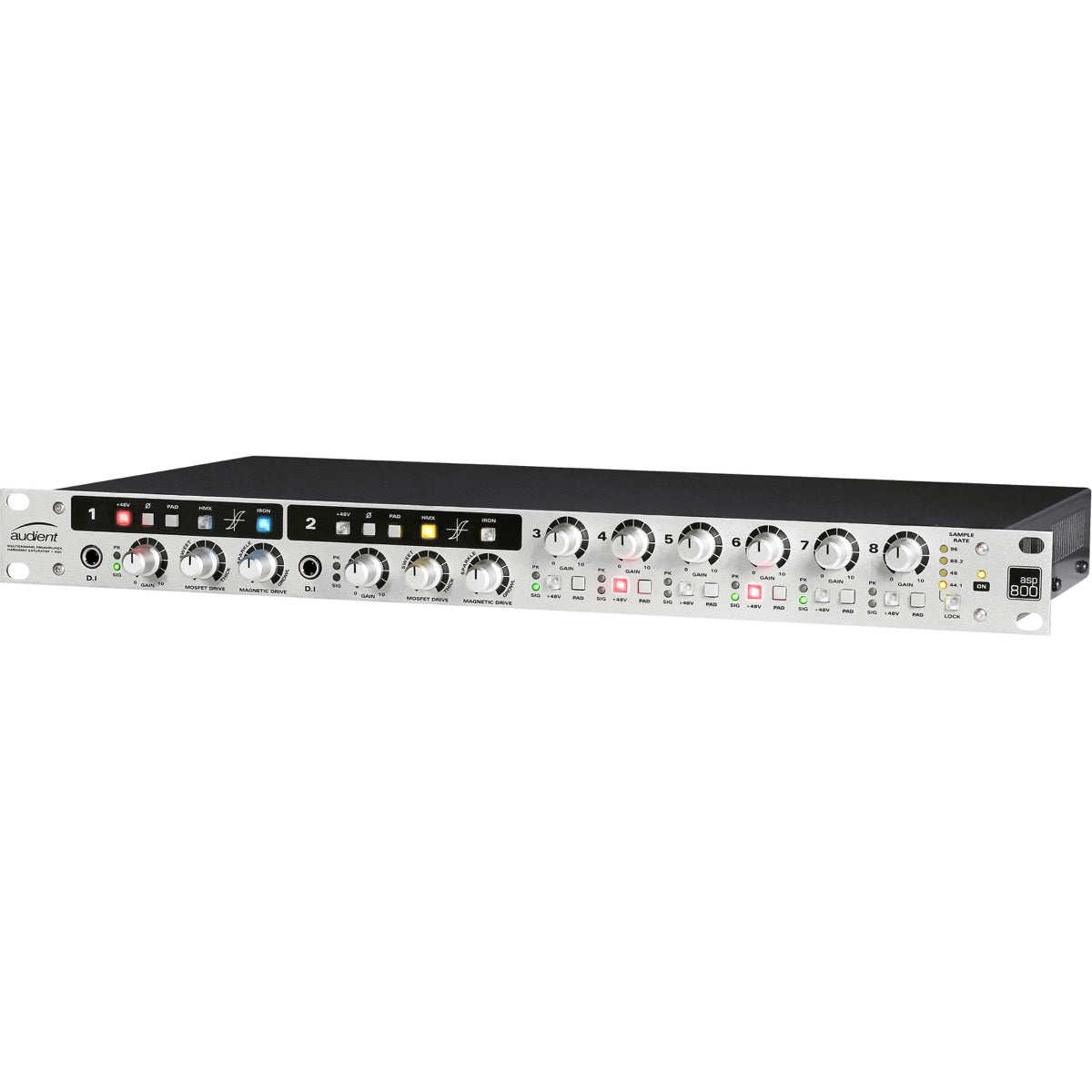 Audient ASP800 8-Channel Mic Preamp View 4