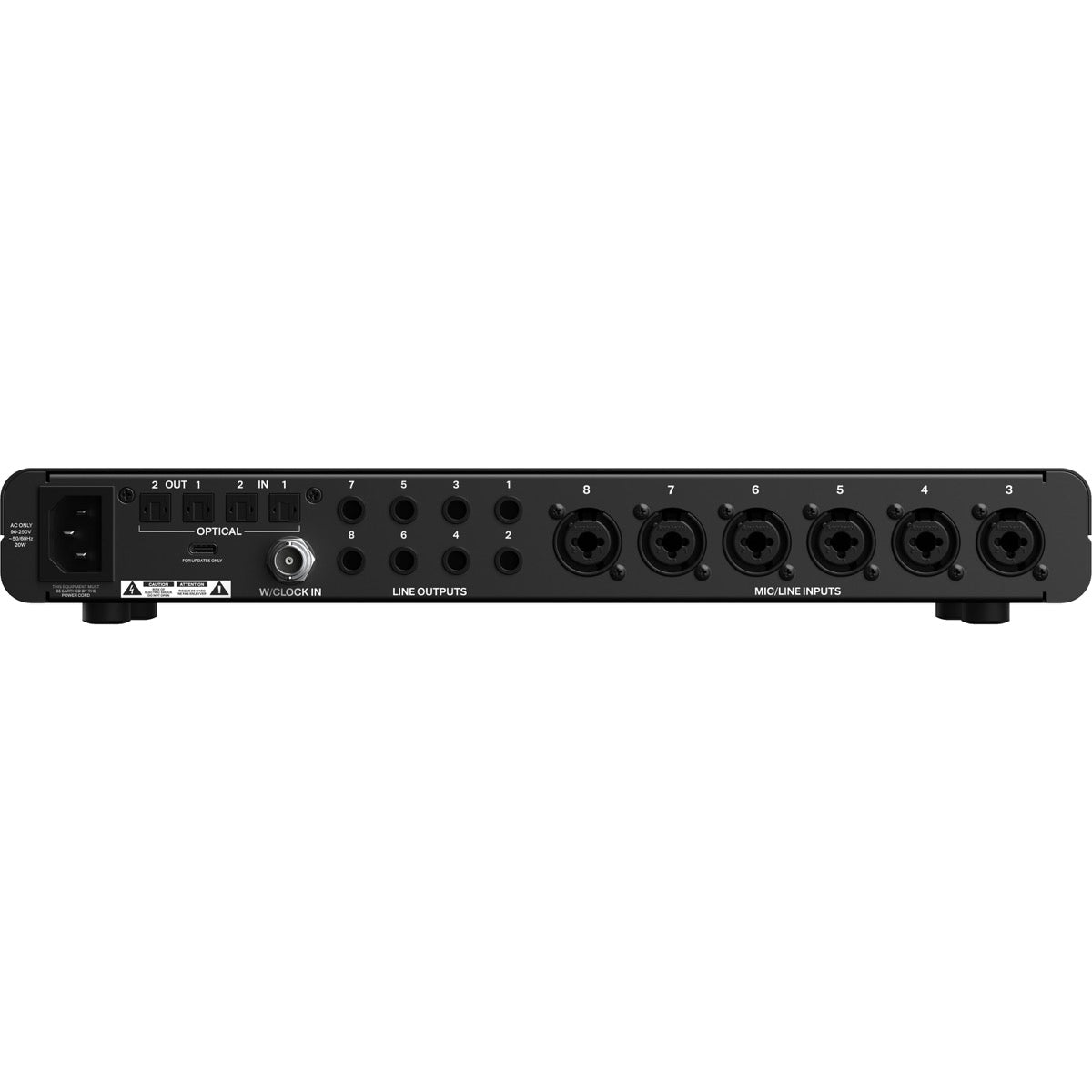 Audient Evo SP8 8-Channel Mic Preamp View 3
