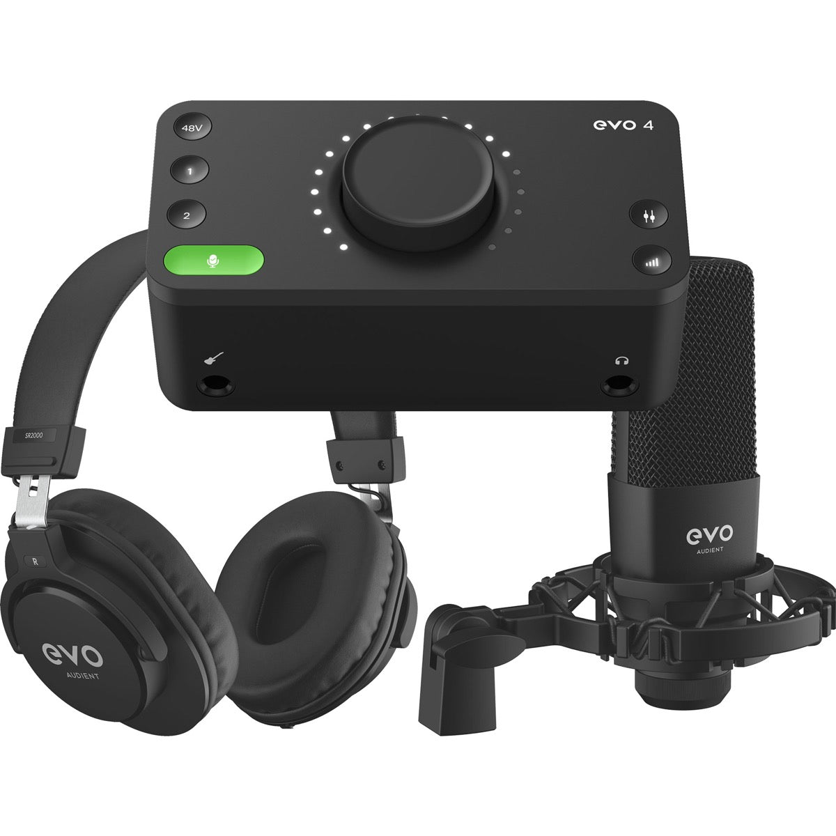 Audient Evo Start Recording Bundle View 1