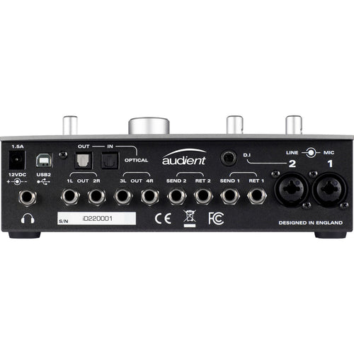 Audient iD22 10in/14out USB Audio Interface View 3
