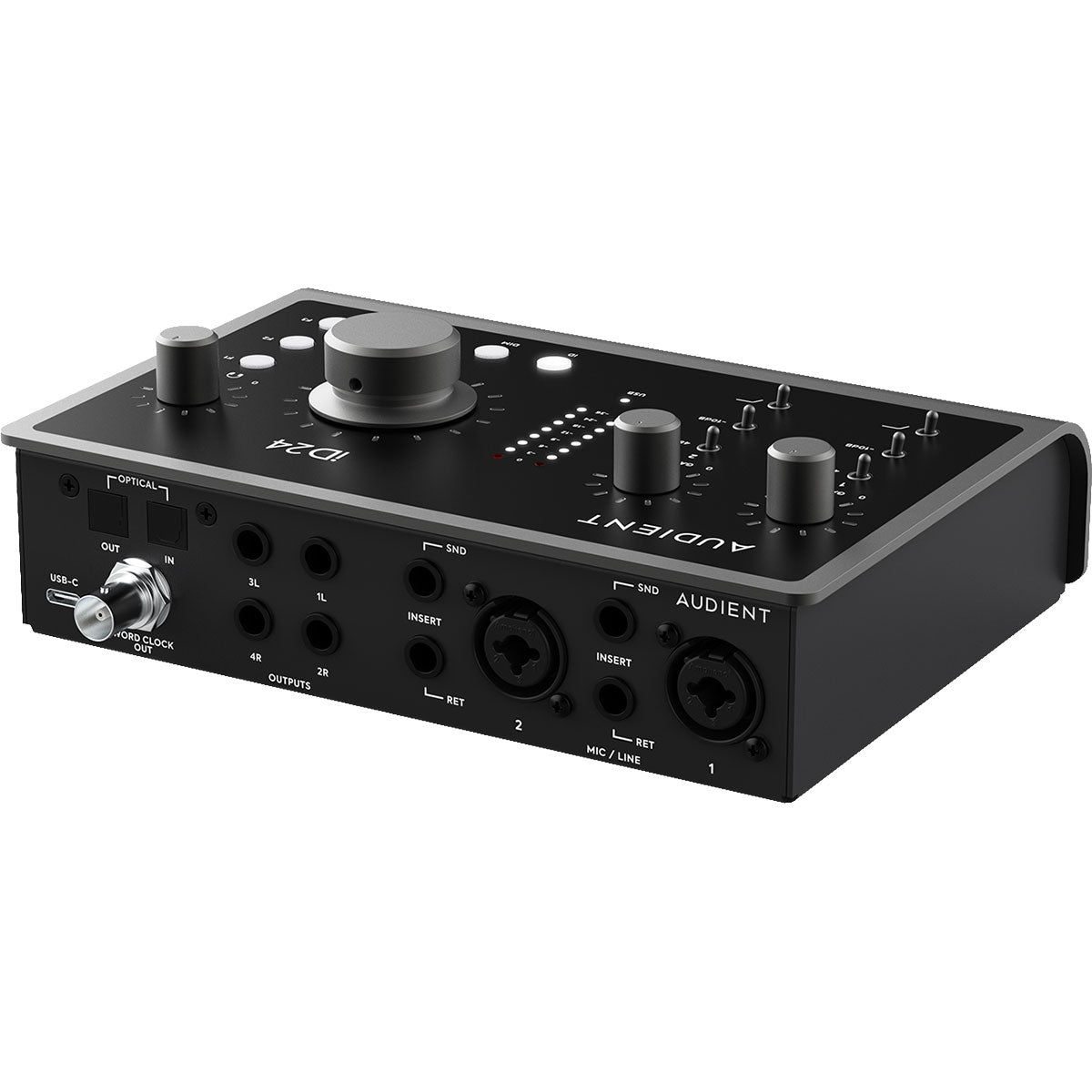 Audient iD24 10in/14out USB-C Audio Interface View 5