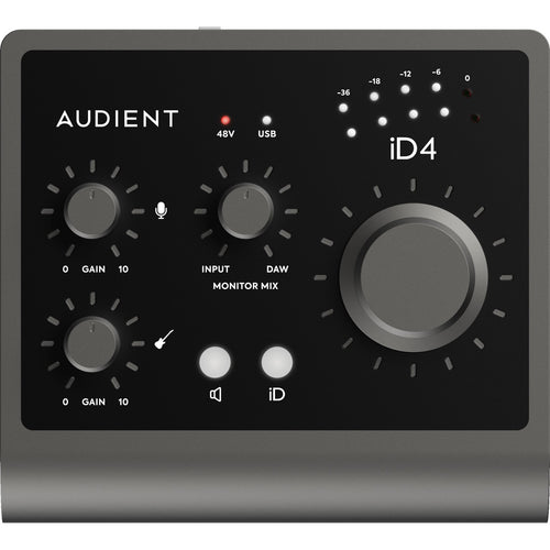 Audient iD4 MkII 2in/2out USB-C Audio Interface View 2