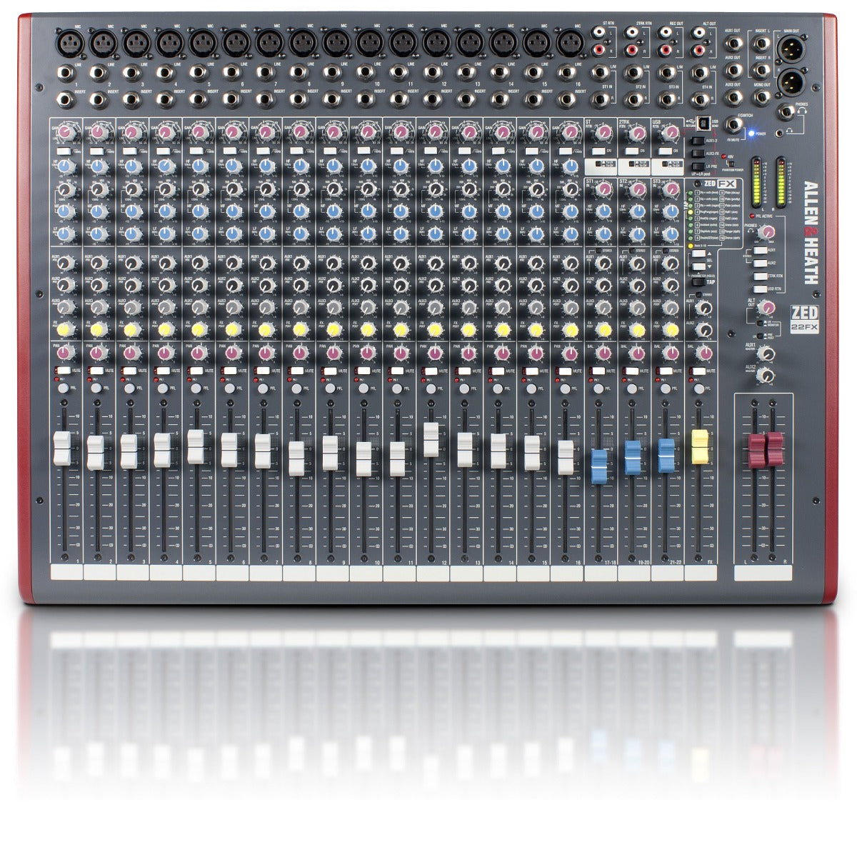 Allen & Heath ZED-22FX Live and Studio Mixer