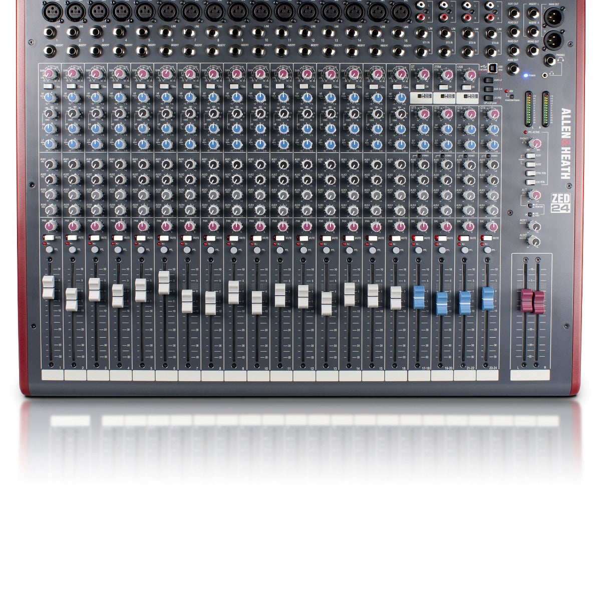 Allen & Heath ZED-24 Multipurpose Mixer – Kraft Music Allen & Heath ZED-24 Multipurpose Mixer – Kraft Music