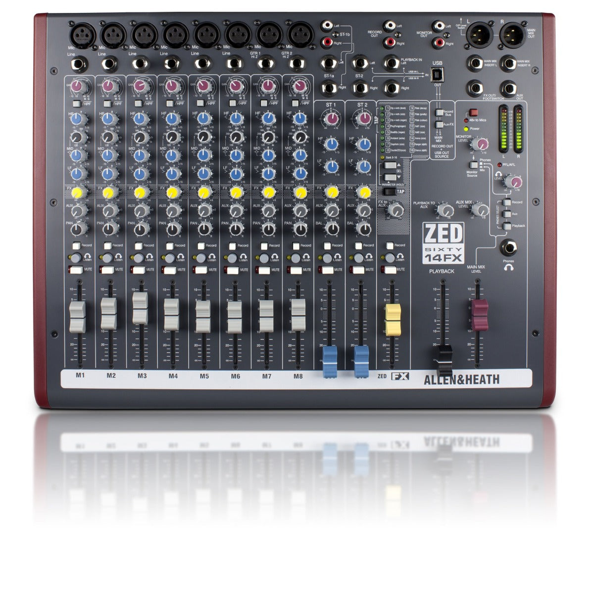 Allen & Heath ZED60-14FX Live and Studio Mixer