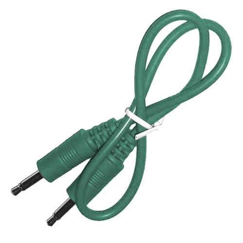 Ad Infinitum 3.5mm Color Patch Cable - Green - 12"