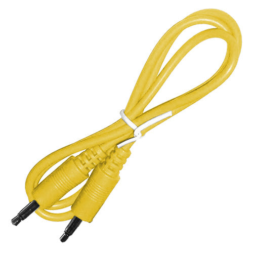 Ad Infinitum 3.5mm Color Patch Cable - Yellow - 24"