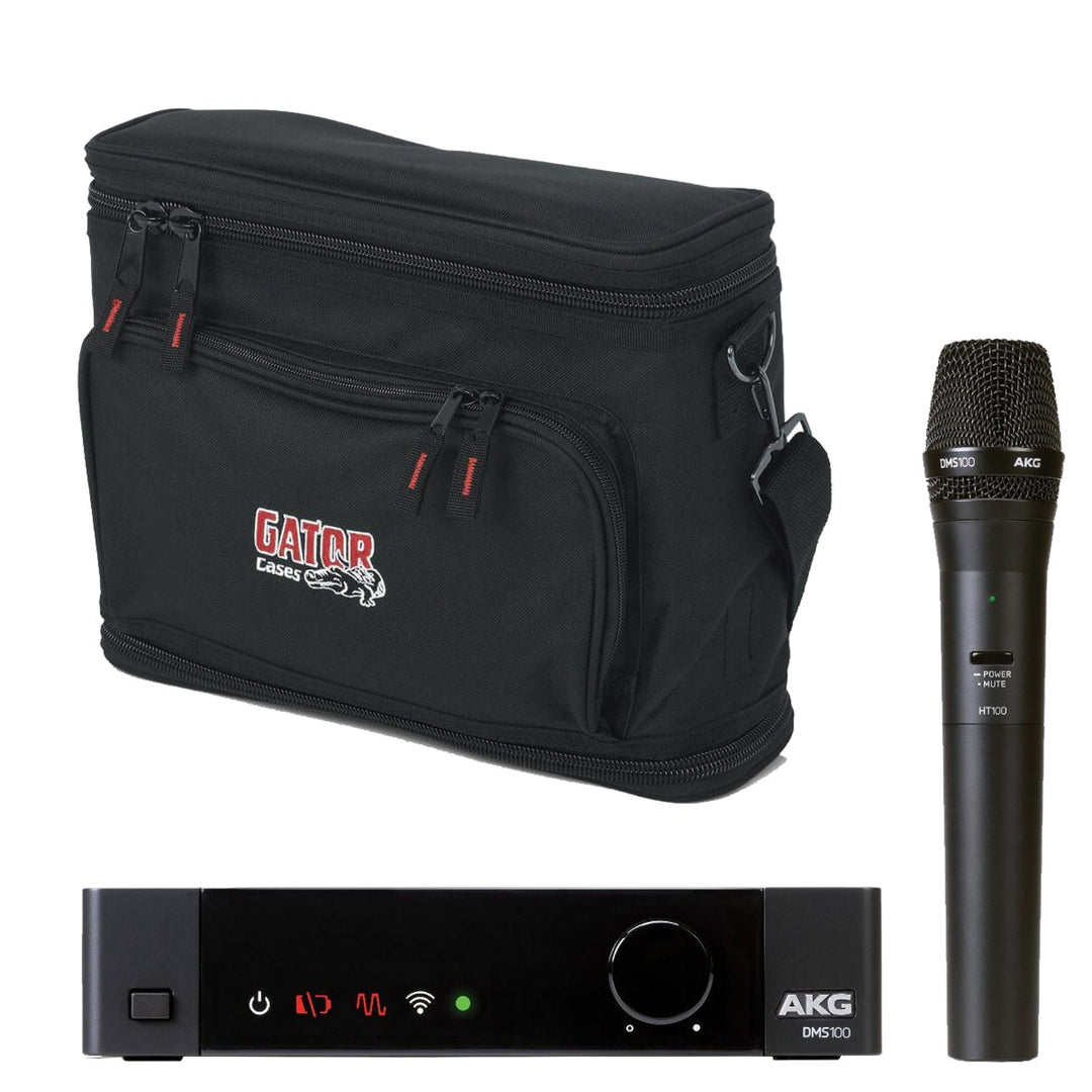 AKG DMS100 Handheld Wireless Microphone System CARRY BAG KIT Kraft Music