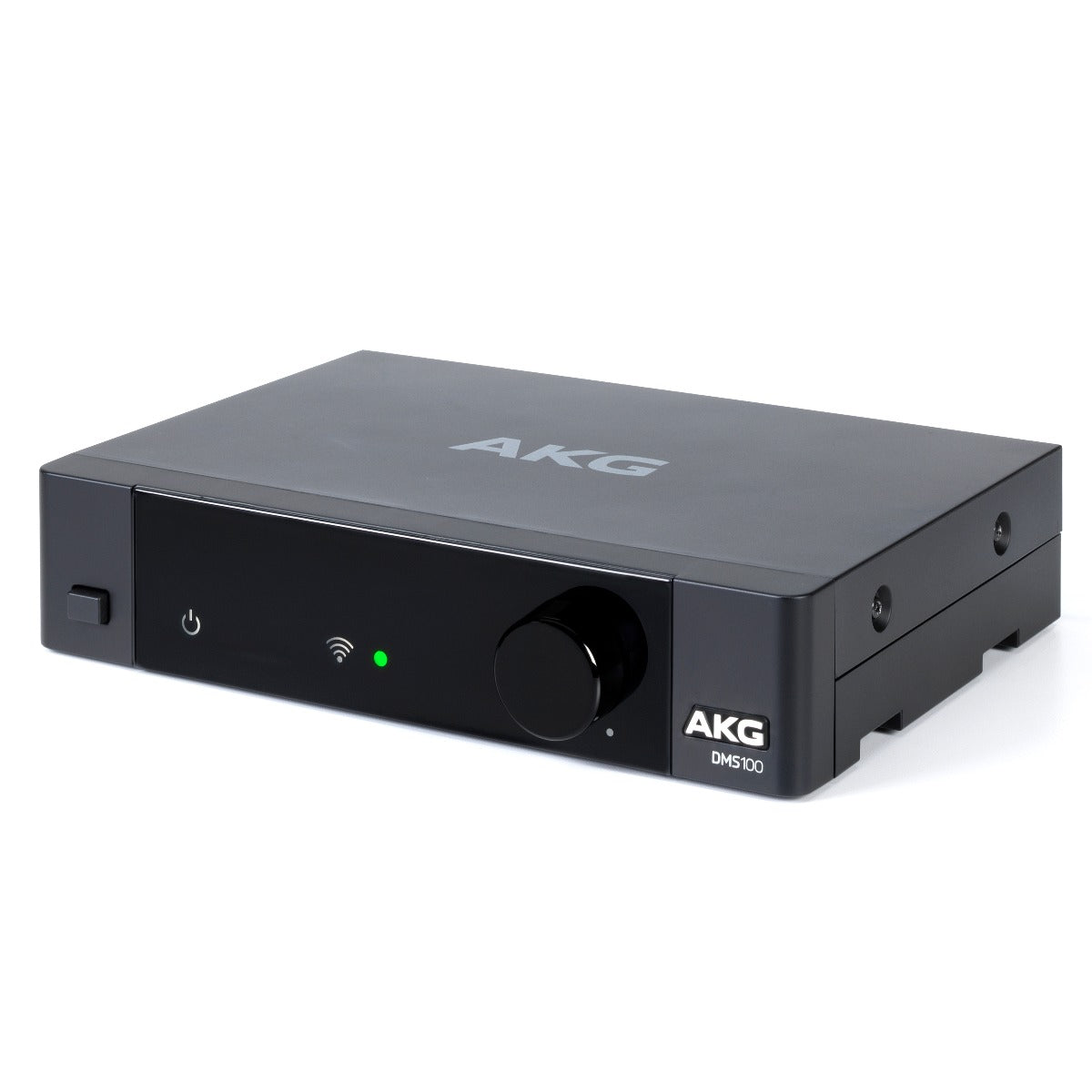 Angled image of the AKG DMS100 Wireless Instrument System receiver