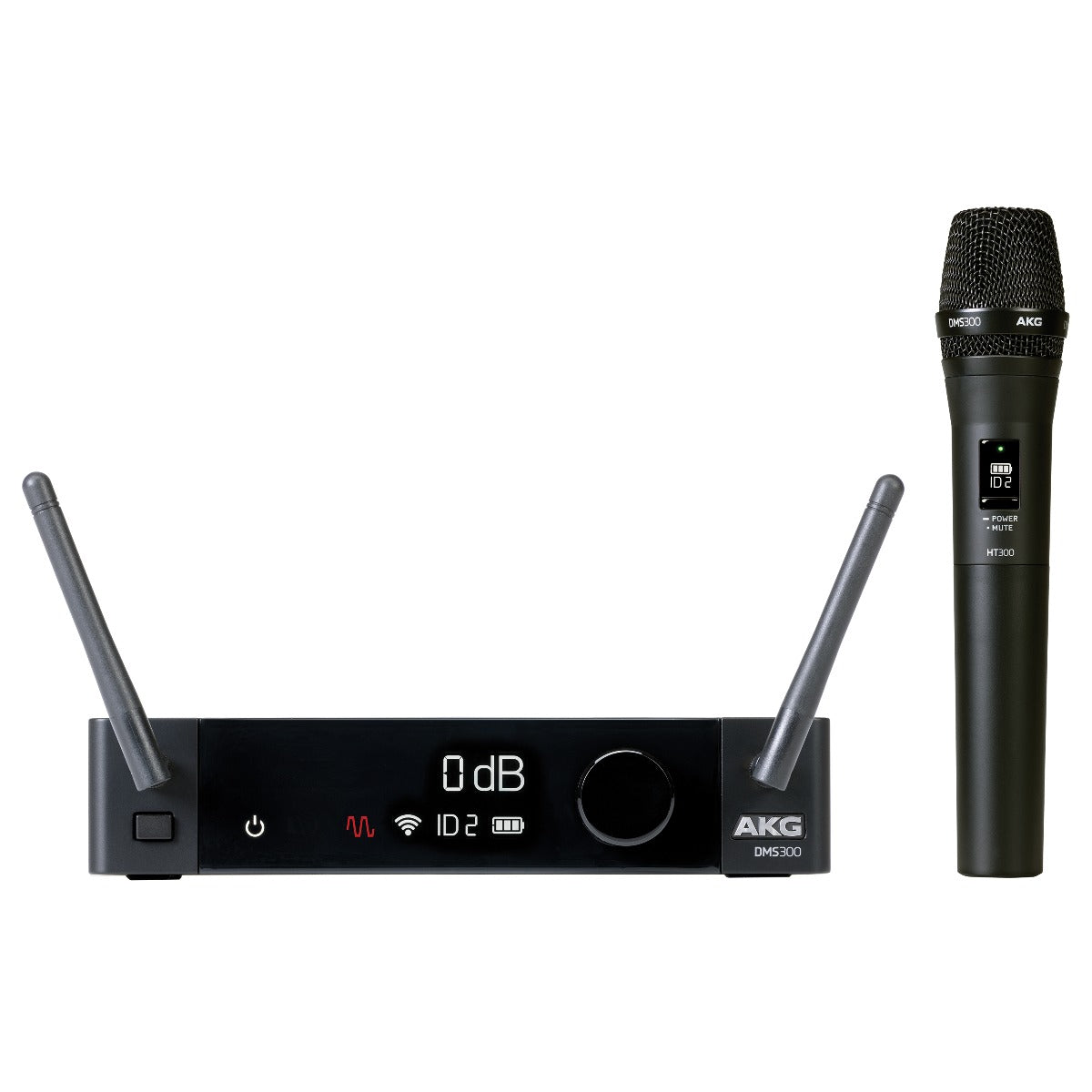 Image of the AKG DMS300 Handheld Microphone Wireless System