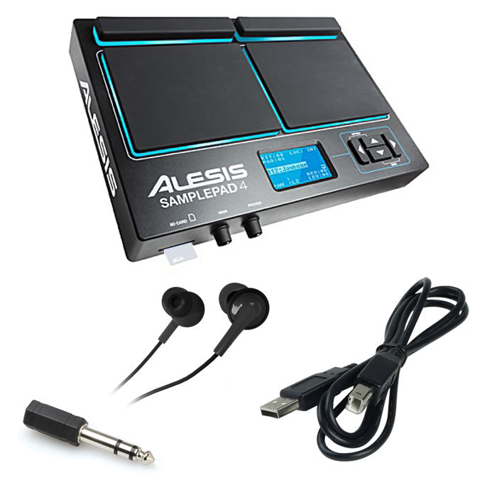 Alesis SamplePad 4 BONUS PAK – Kraft Music