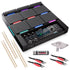 Collage image of the Alesis Strike MultiPad Sampling Percussion Pad STAGE KIT