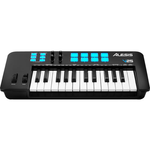 Alesis V25 MKII 25-Key USB-MIDI Keyboard Controller View 4