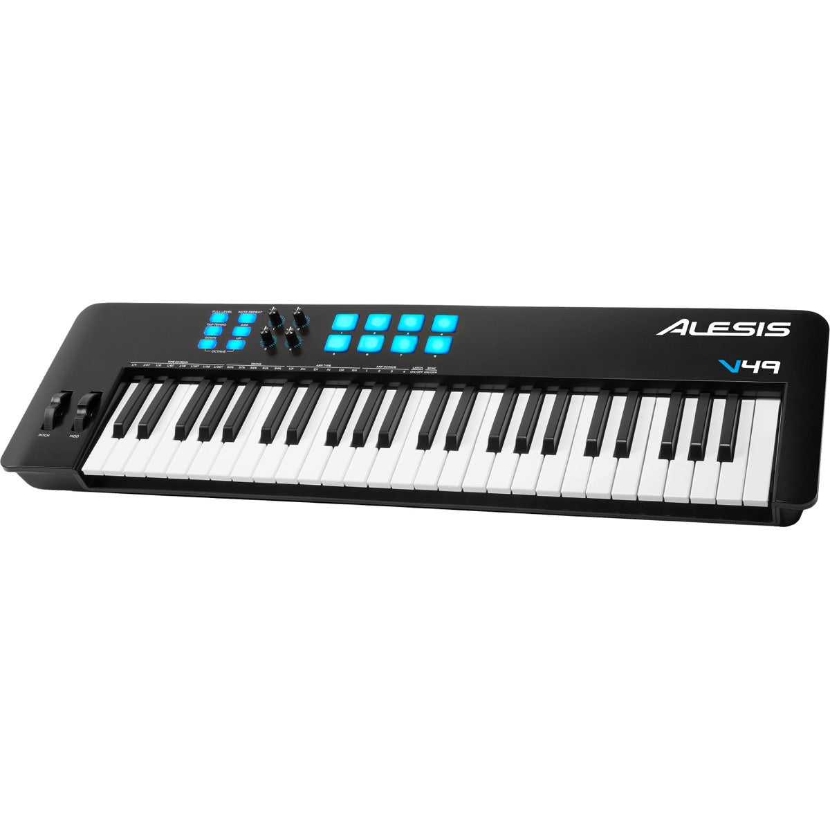 Alesis V49 MKII 49-Key USB-MIDI Keyboard Controller View 5