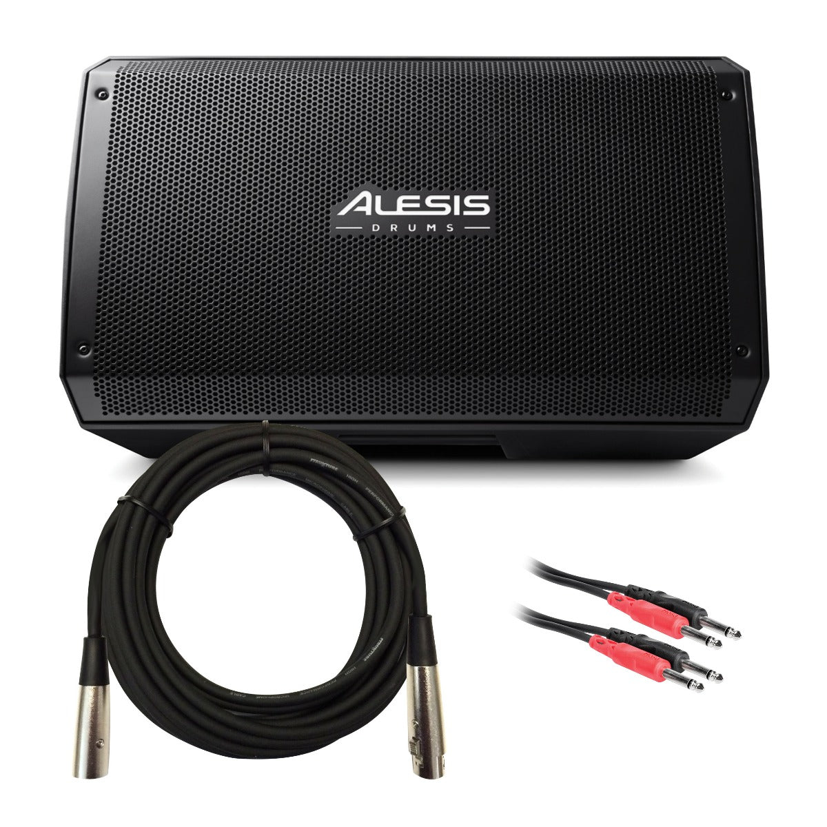Alesis Strike Amp 12 Powered Drum Amplifier CABLE KIT