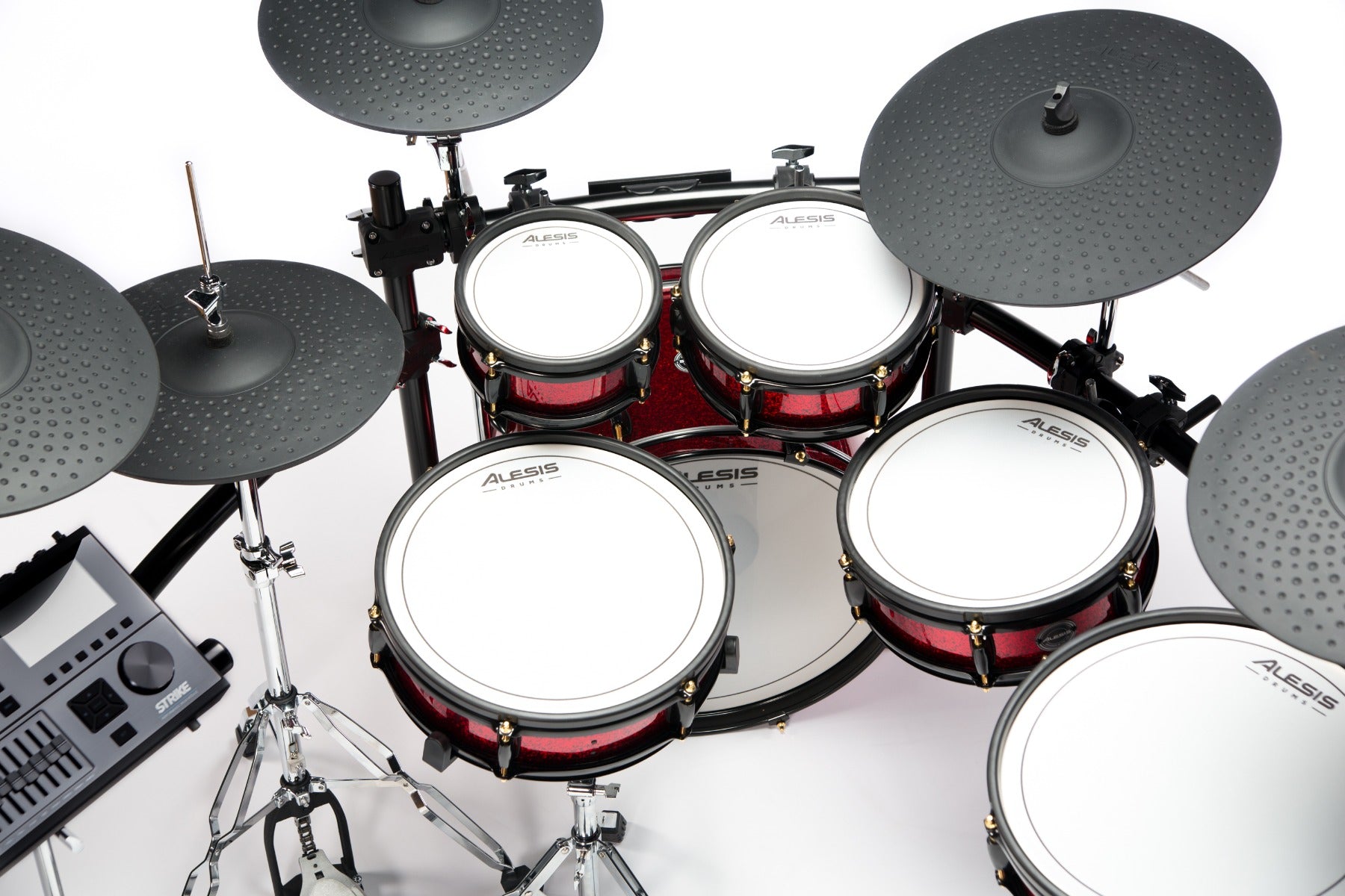 Image of the Alesis Strike Pro Kit Special Edition Electronic Drum Set top view