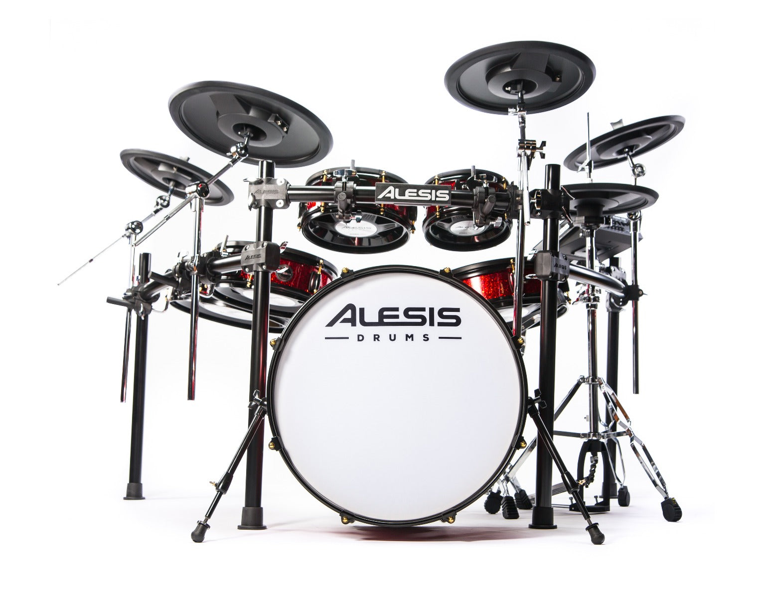 Image of the Alesis Strike Pro Kit Special Edition Electronic Drum Set audience view