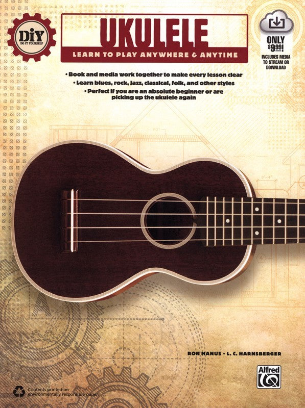Alfred's DiY (Do it Yourself) Ukulele Lesson Book